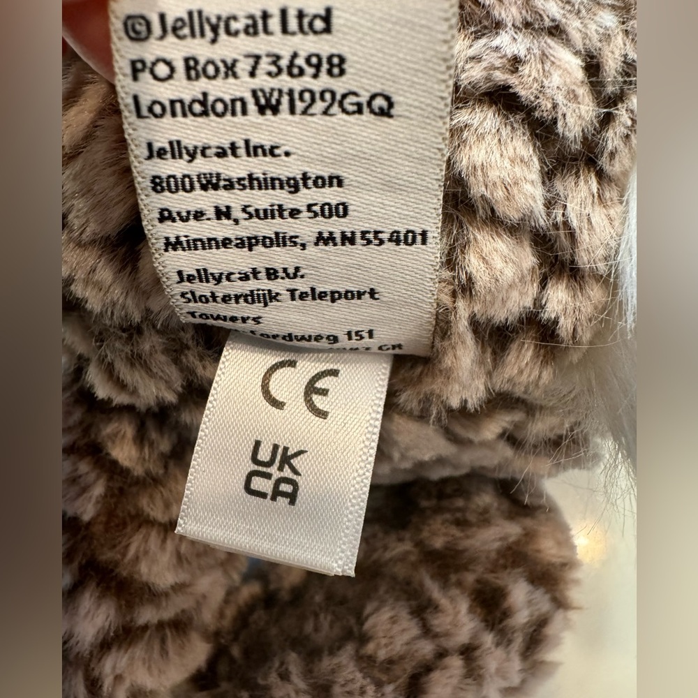 Authentic NWT Jellycat Bashful Luxe Bunny Pine Rare LAST ONE Gold Tag - Picture 13 of 16